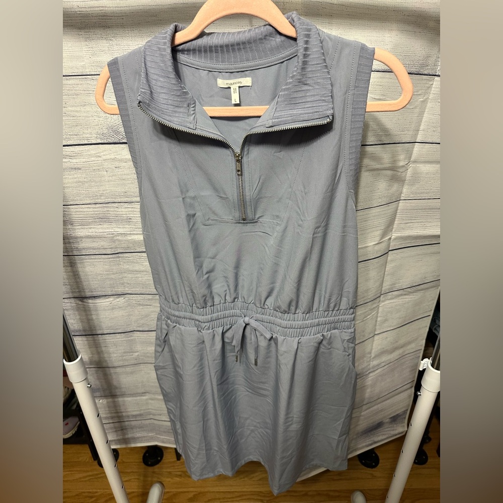 Maurice’s NWOT Gray Sleeveless Dress Large